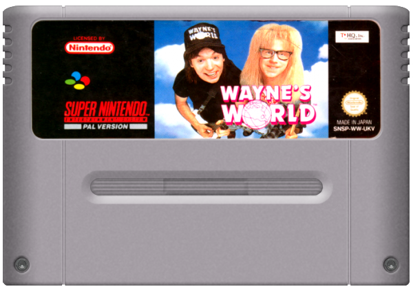 Wayne's World media 7 for Super Nintendo